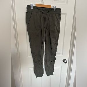 Lululemon dance studio jogger in grey sage size 10